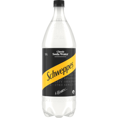 Schweppes Classic Soda Water