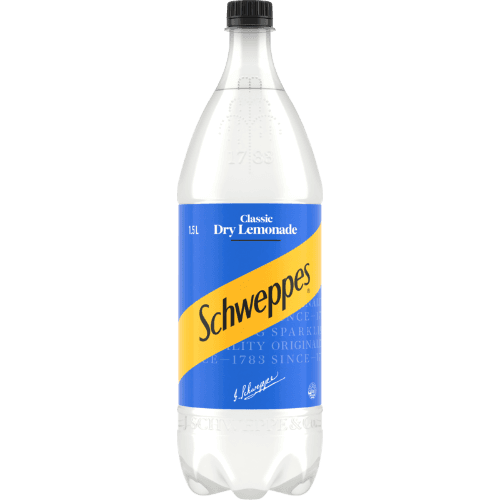 Schweppes Classic Dry Lemonade Soft Drink