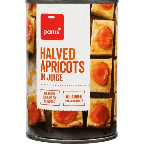 Pams Apricots Halves in Juice