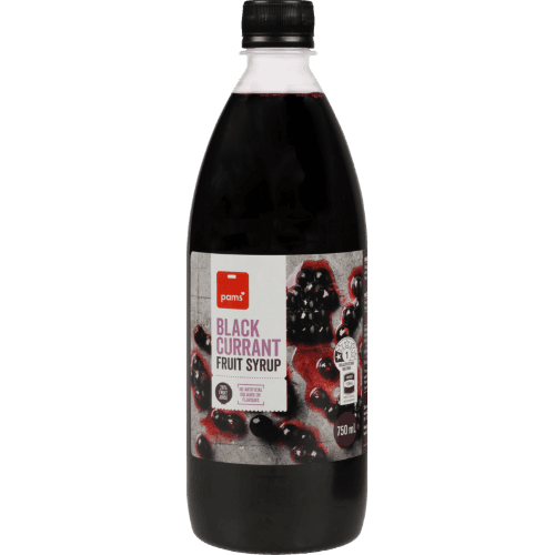 Pams Blackcurrant Fruit Syrup