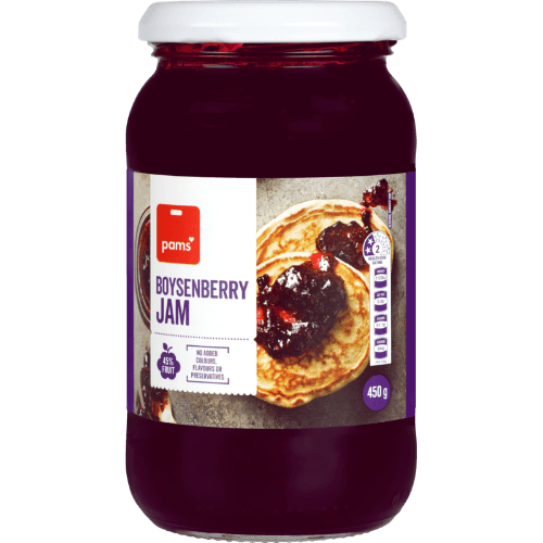 Pams Boysenberry Jam 500 g