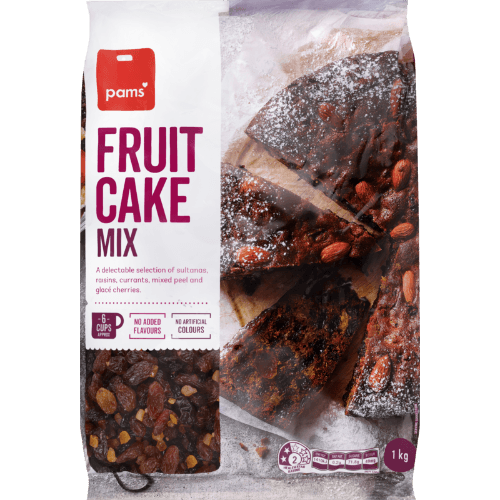Pams Cake Mix Dried Fruit 1 kg