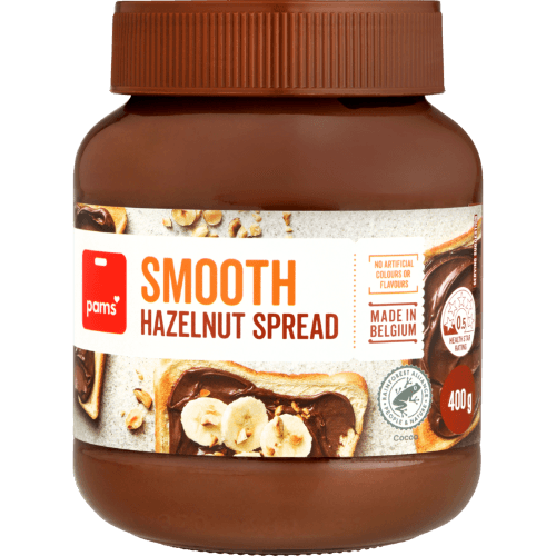 Pams Hazelnut Smooth Spread