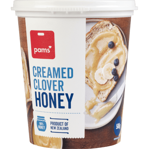 Pams Creamed Clover Honey 500 g