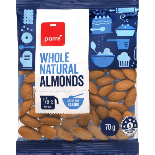 Pams Whole Natural Almonds