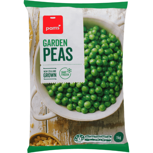 Pams Frozen Garden Peas
