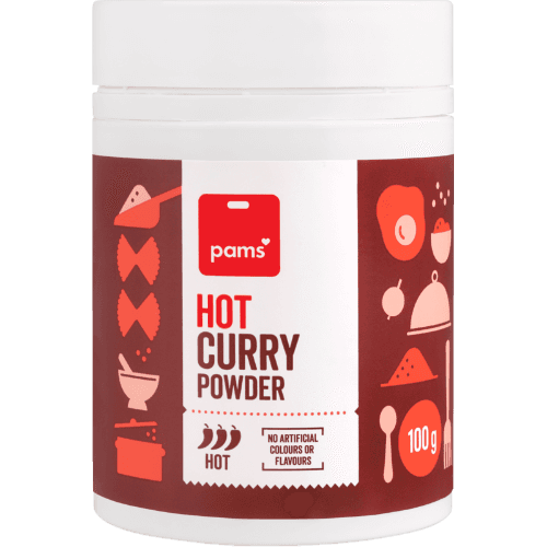 Pams Hot Curry Powder 100 g
