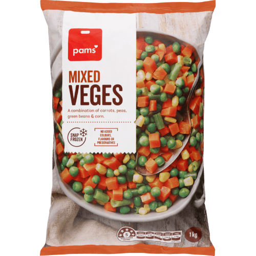 Pams Mixed Veges 1 kg