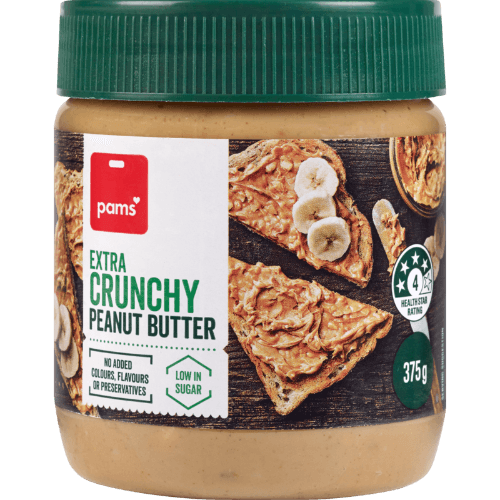 Pams Extra Crunchy Peanut Butter