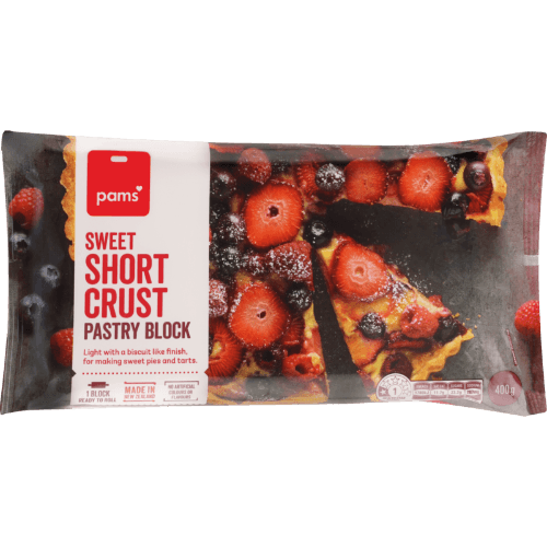 Pams Sweet Short Crust Pastry Block