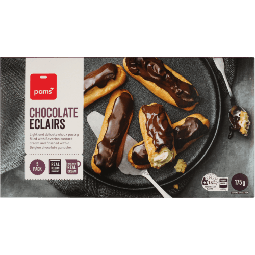 Pams Chocolate Eclairs