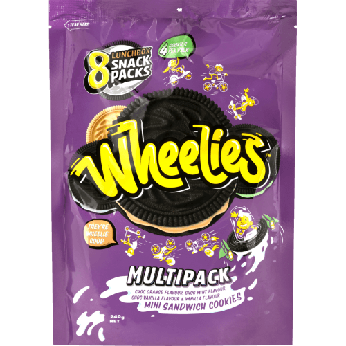 Wheelies Variety Mini Sandwich Cookies Multipack