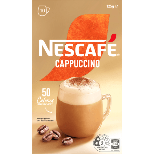 Nescafe Cappuccino Coffee Sachets