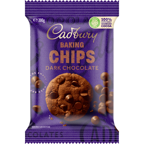 Cadbury Dark Chocolate Baking Chips