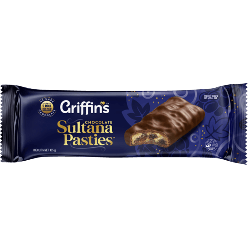 Griffin's Chocolate Sultana Pasties Biscuits