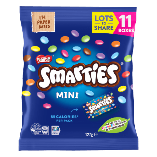 Nestle Smarties Chocolate 11 Piece Funpack