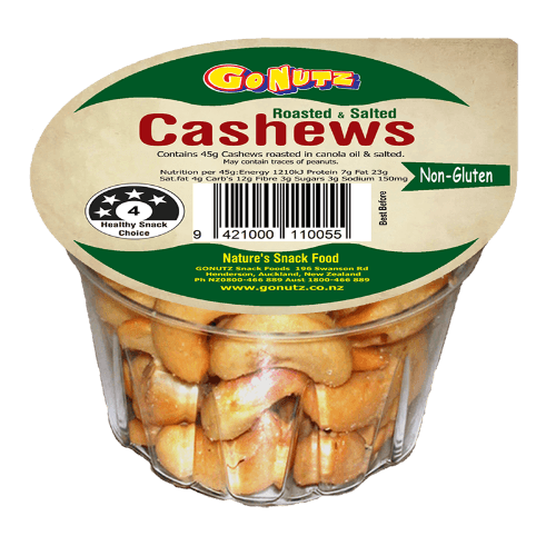 Gonutz Roasted & Salted Cashews