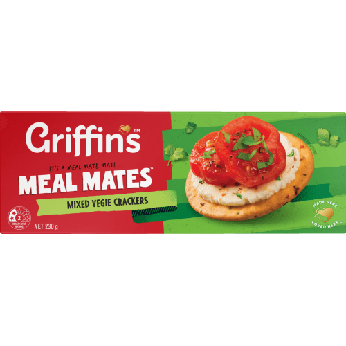 Griffin's Meal Mates Mixed Vegie Crackers
