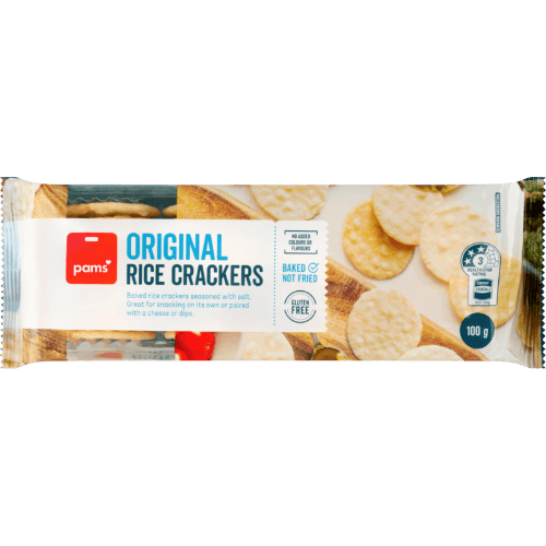 Pams Original Rice Crackers