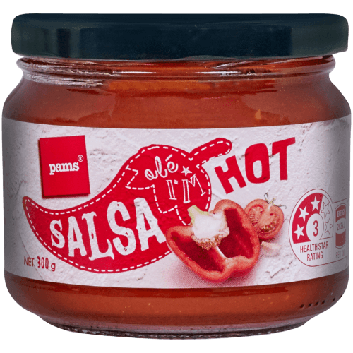 Pams Hot Salsa Dip