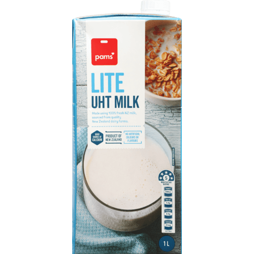 Pams Lite UHT Milk
