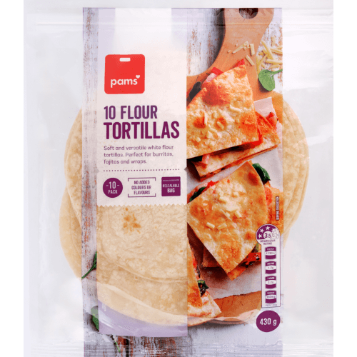 Pams Flour Tortillas