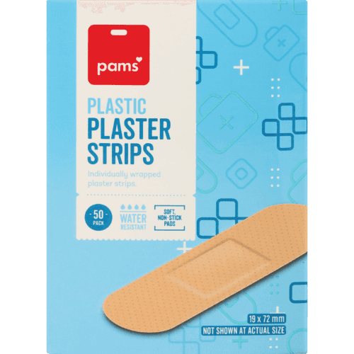 Pams Plastic Plaster Strips