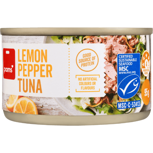 Pams Lemon Pepper Tuna