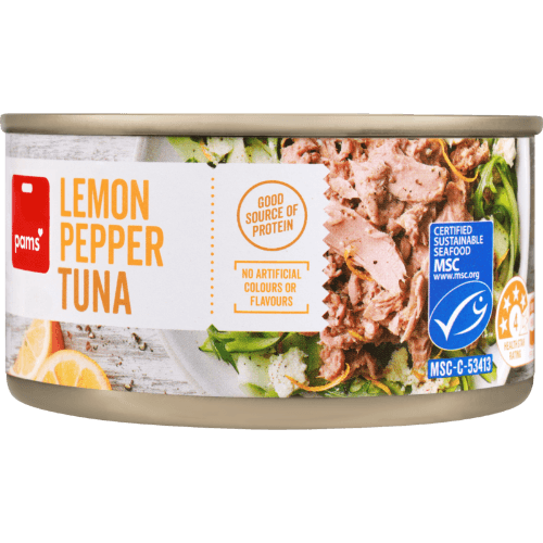 Pams Lemon Pepper Tuna