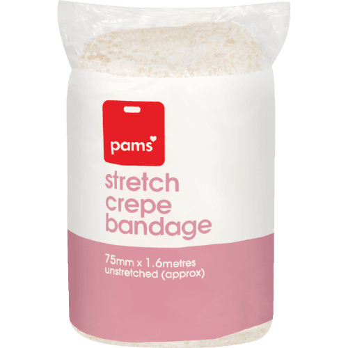 Pams Stretch Crepe Bandage 75mm Wide
