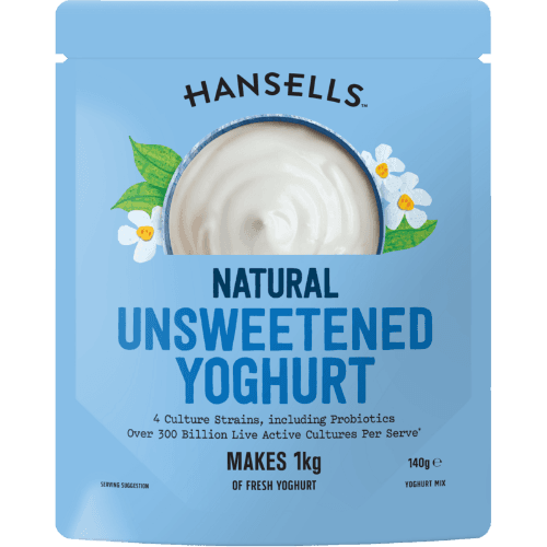 Hansells Natural Unsweetend Yoghurt Mix