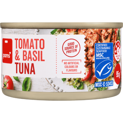 Pams Tomato & Basil Tuna