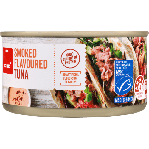 Pams Smoked Flavoured Tuna