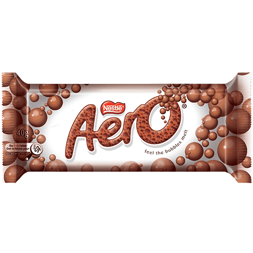 Nestle Aero Milk Chocolate Bar