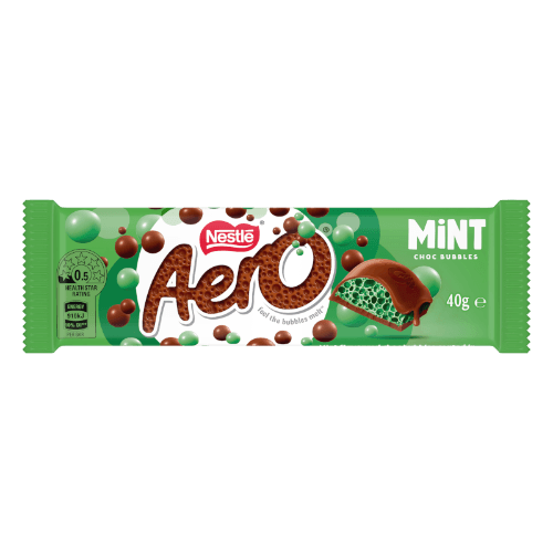 Nestle Aero Peppermint Chocolate Bar