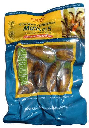Omega Seafood Gourmet Cooked Mussels