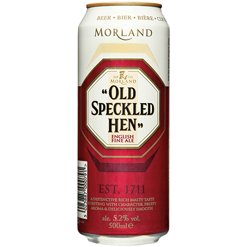 Old Speckled Hen Traditional English Ale Can