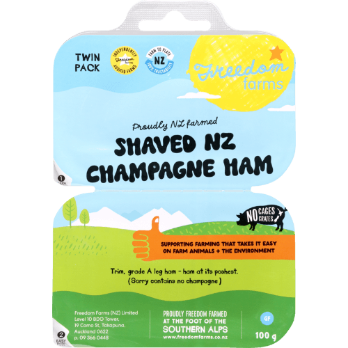Freedom Farms Shaved Champagne Ham
