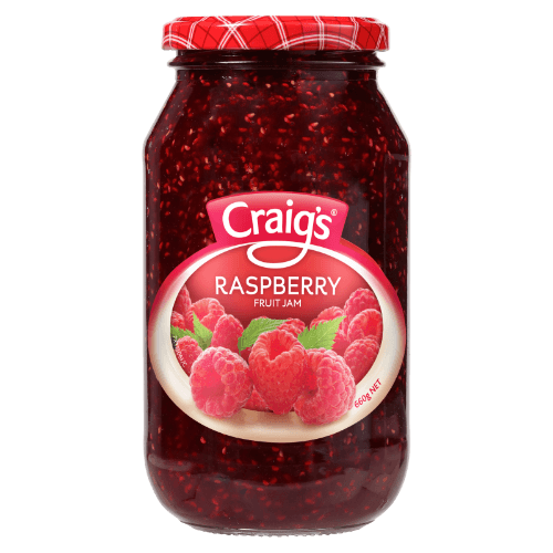 Craig's Raspberry Fruit Jam