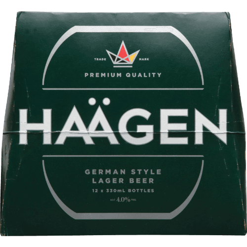 Haagen German Style Lager Bottles