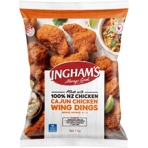 Ingham's Cajun Chicken Wing Dings
