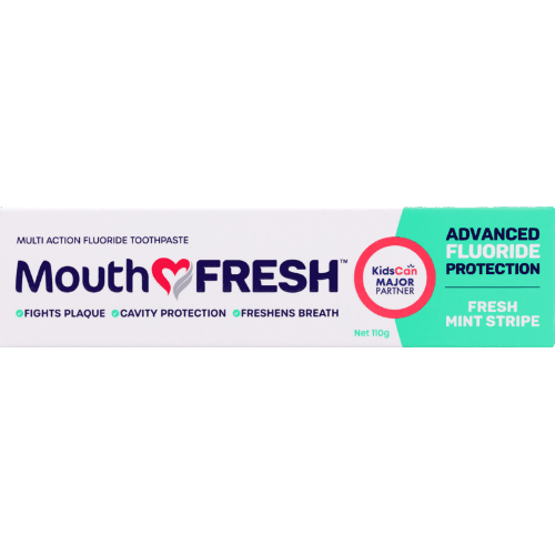 Mouthfresh Fresh Mint Stripe Multi Action Fluoride Toothpaste 110 g