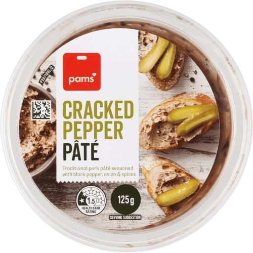 Pams Cracked Pepper Pate