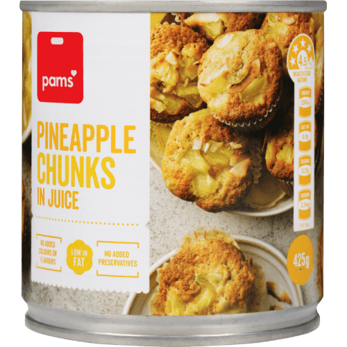 Pams Pineapple Chunks In Juice