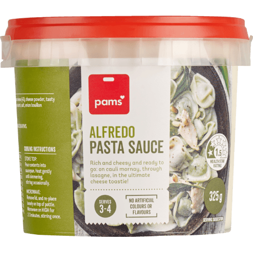 Pams Alfredo Pasta Sauce