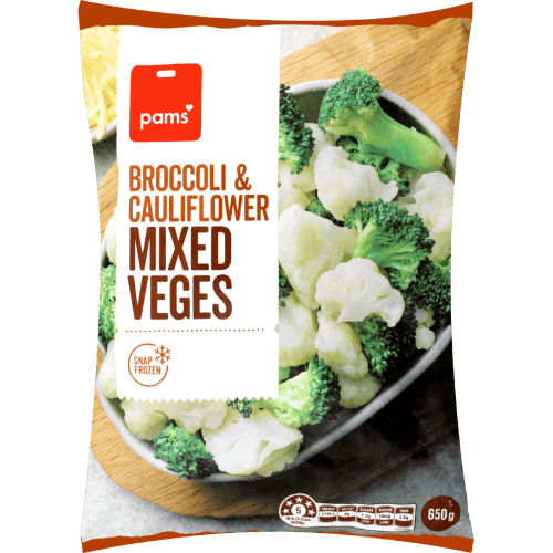 Pams Frozen Broccoli & Cauliflower