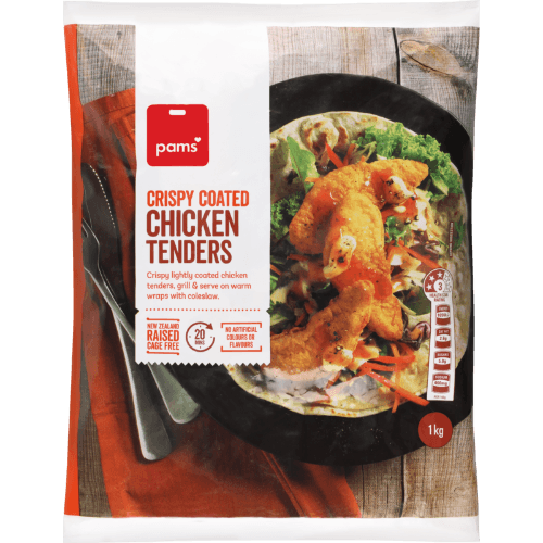 Pams Crispy Coated Chicken Tenders