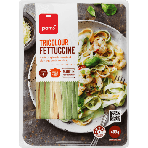 Pams Tricolour Fettuccine