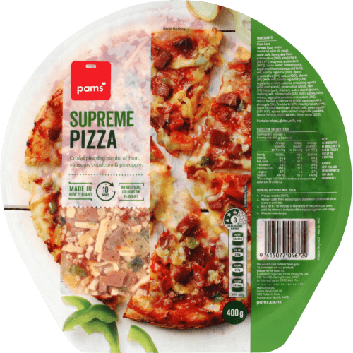Pams Supreme Pizza