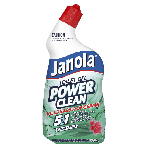 Janola Power Clean Eucalyptus Toilet Bleach Gel 700 mL